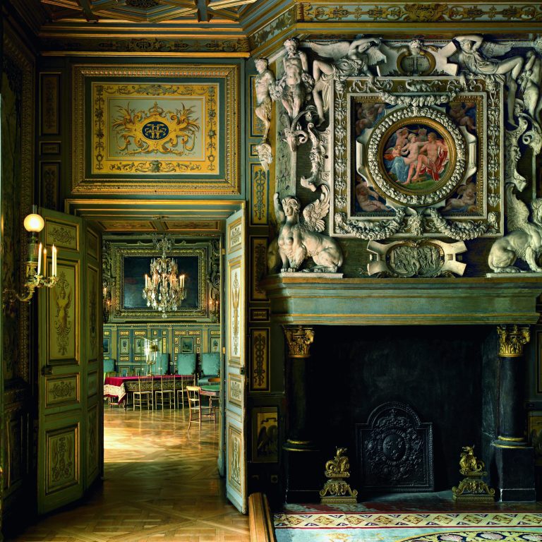 Château de Fontainebleau: Interior, one of the private apartments